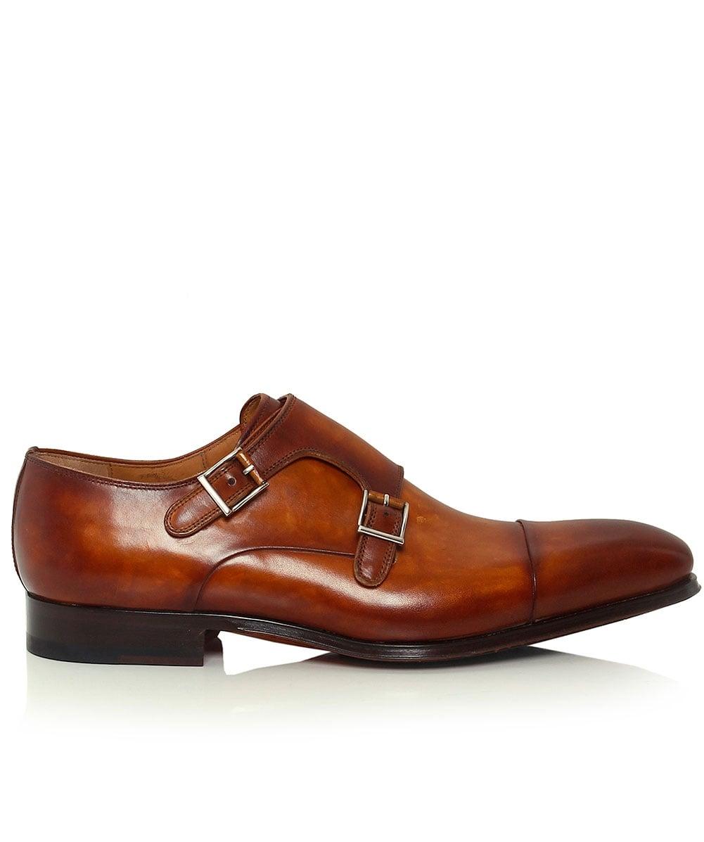 double monk strap magnanni
